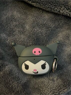 Sanrio Kuromi Silicone AirPods Case - Black